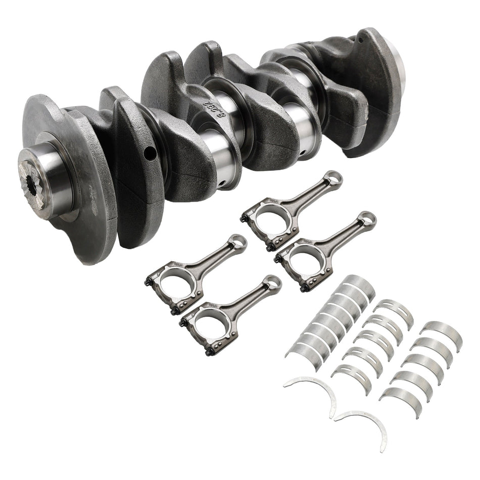 2010-2014 アウディ TT ロードスター (8J3) 2.0 TFSI CESA 155 1984 6DCT ガソリン クランクシャフト &amp; ベアリング &amp; ロッド 06H105021M