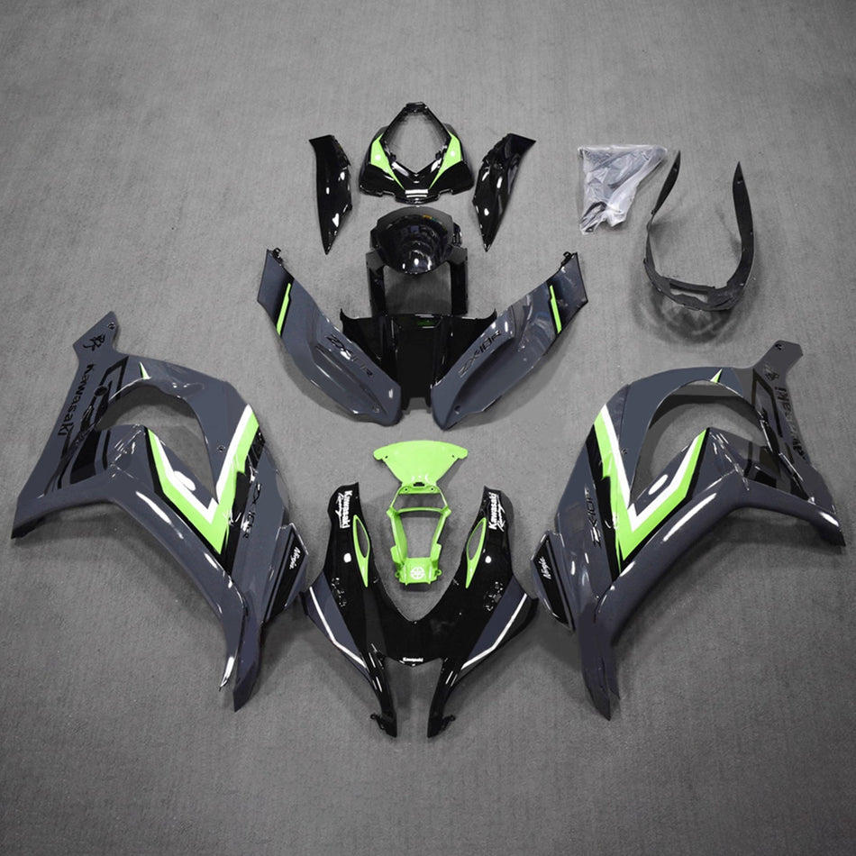 インジェクションフェアリングキット ボディワーク プラスチック ABS カワサキ ZX10R 2016-2020 に適合