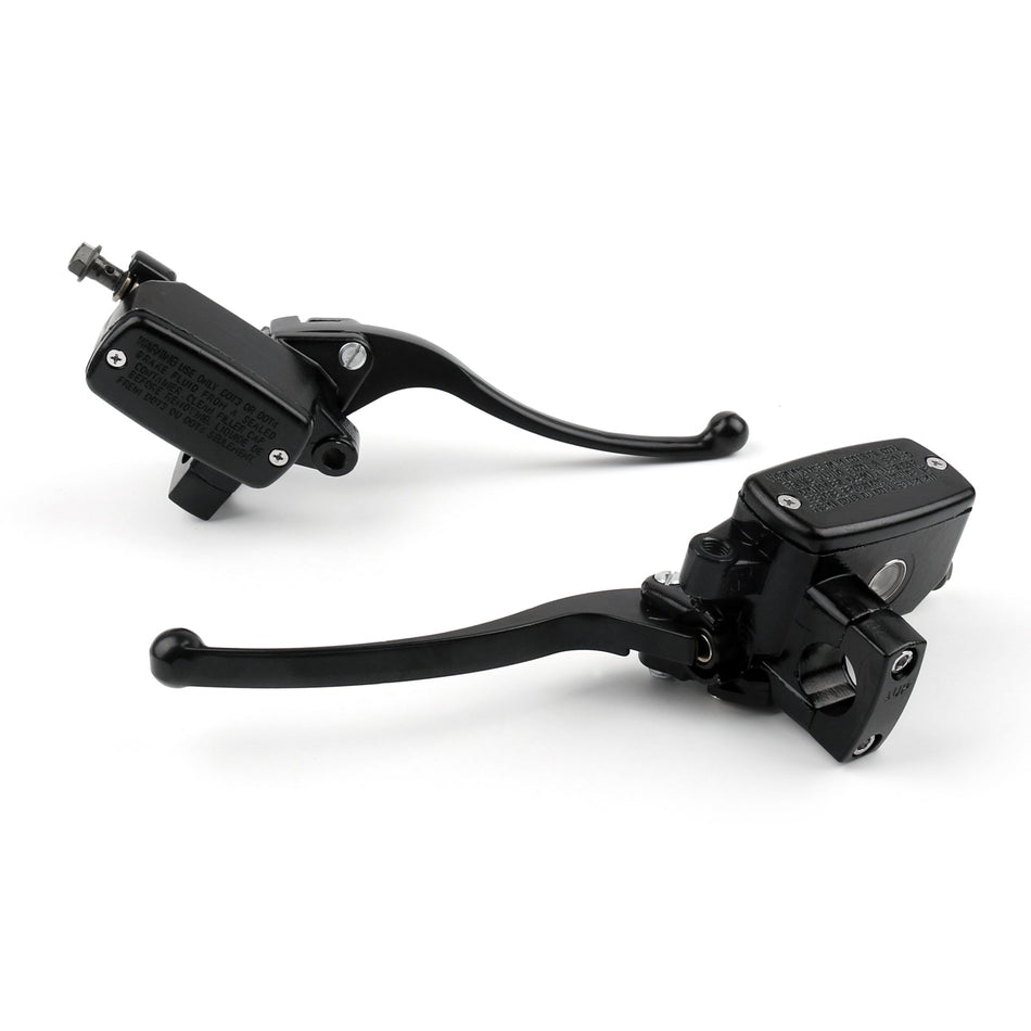 Vipjq 1&#39;&#39; ブレーキ クラッチ マスター シリンダー リザーバー レバー ホンダ VTX1800 2002-2008 汎用
