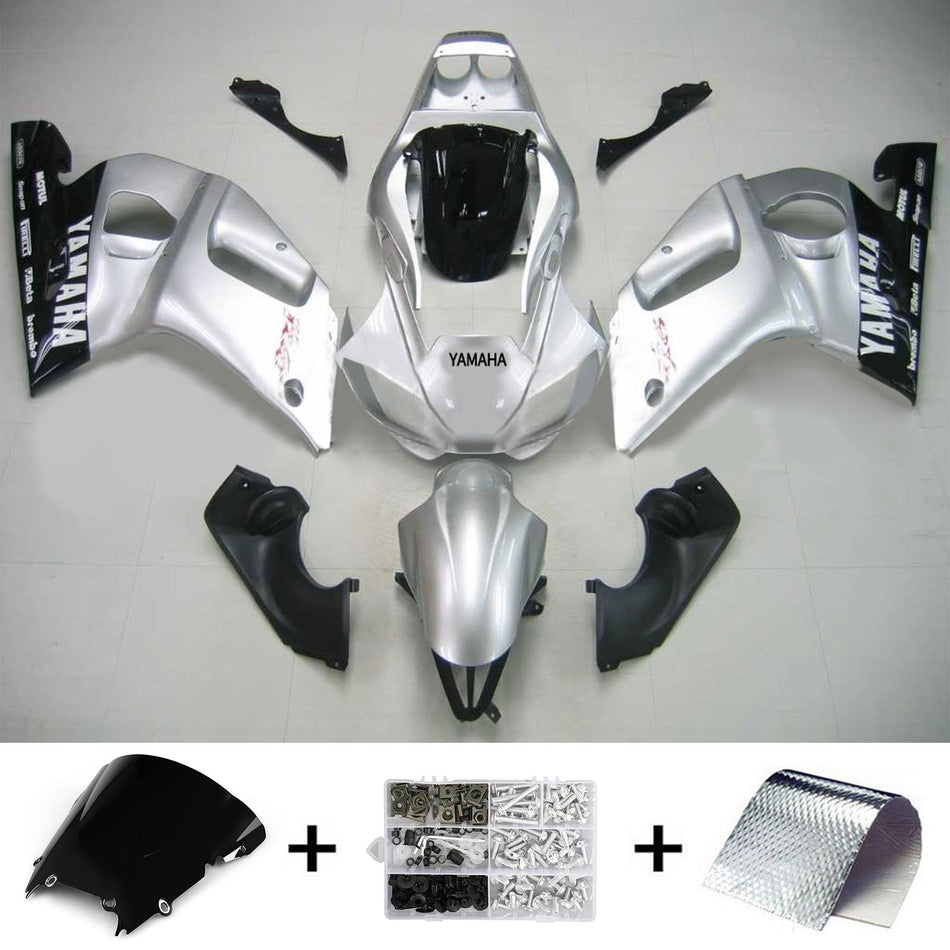 1998-2002 ヤマハ YZF 600 R6 インジェクションフェアリングキット ボディワーク プラスチック ABS #118
