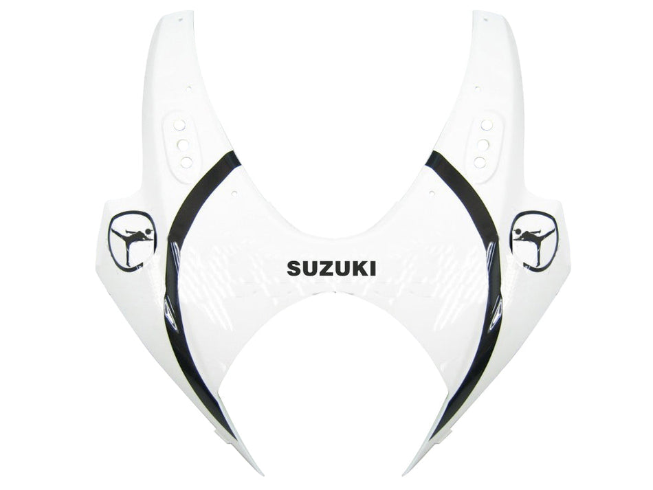 2007-2008 スズキ GSXR 1000 ホワイト ブラック ジョーダン レーシング フェアリング ジェネリック