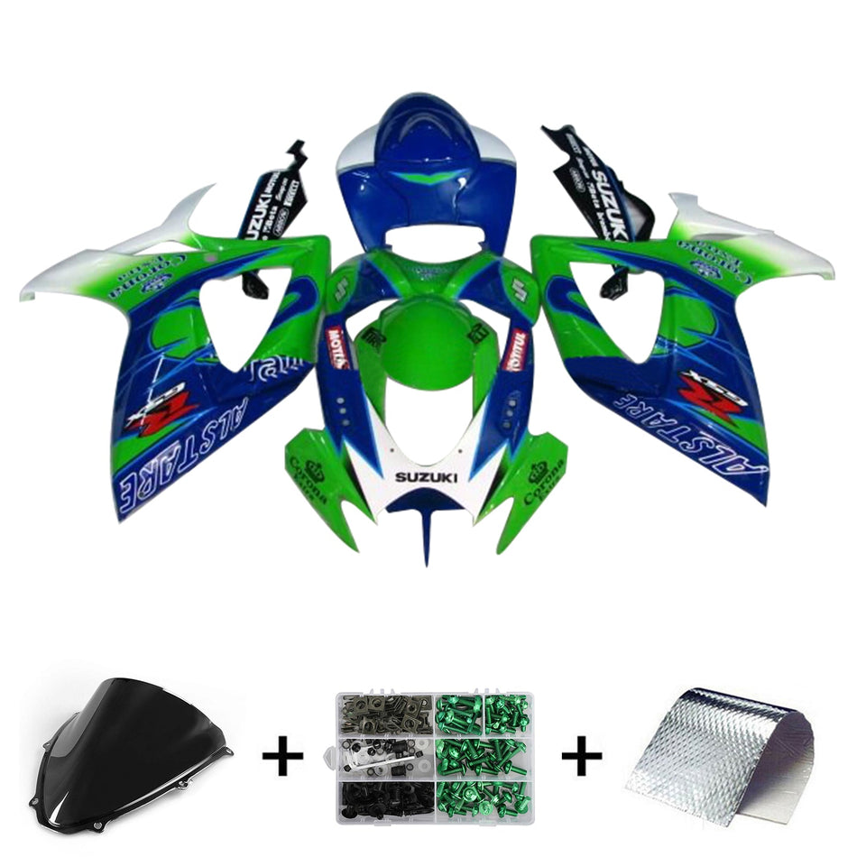 2006-2007 スズキ GSXR 600/750 K6 インジェクションフェアリングキット ボディワーク プラスチック ABS