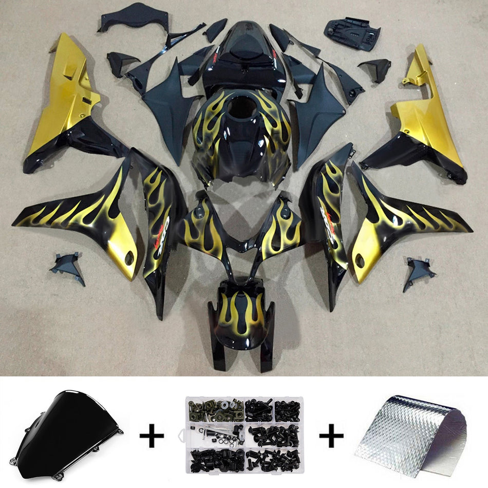 ホンダ CBR600RR 2007-2008 F5 用 ABS樹脂製インジェクションフェアリングキット