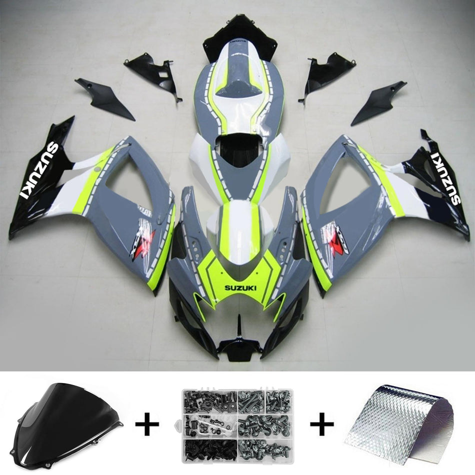 2006-2007 スズキ GSXR 600/750 K6 Amotopart インジェクションフェアリングキット ボディワーク プラスチック ABS #109