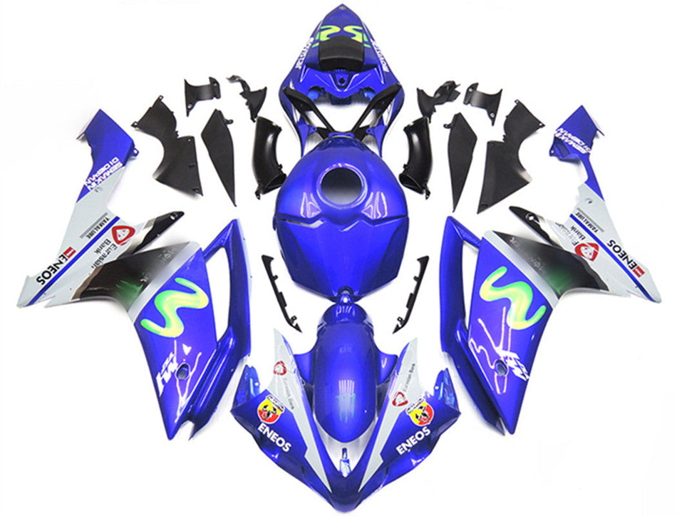 2007-2008 ヤマハ YZF 1000 R1 インジェクションフェアリングキット ボディワーク プラスチック ABS #127