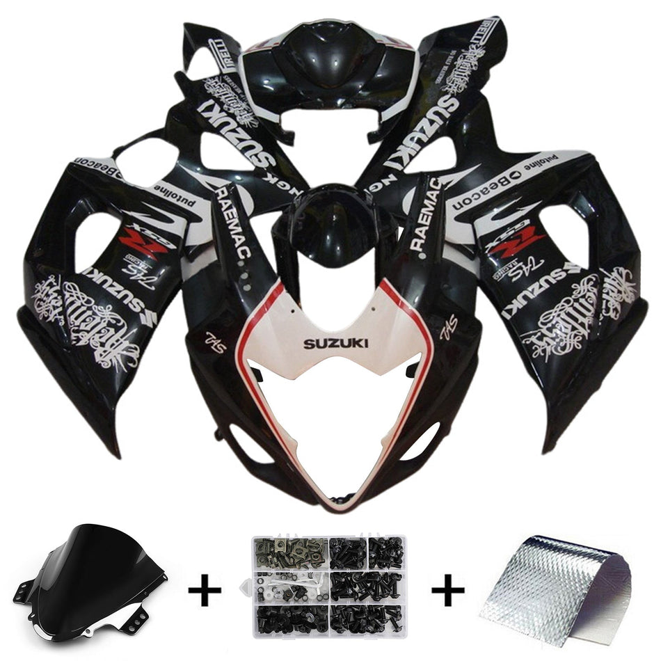 2005-2006 スズキ GSXR1000 K5 フェアリングキット ボディワーク プラスチック ABS