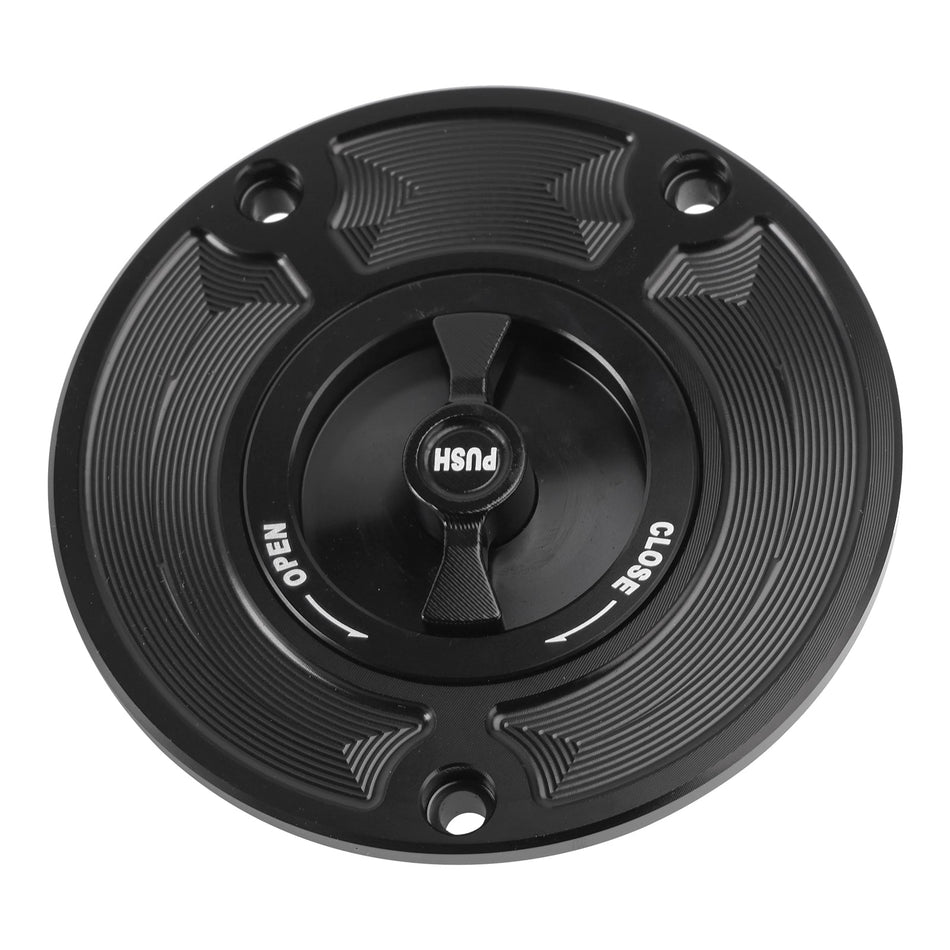 カワサキ ZX-6R Ninja ZX636 2007-2018 用クイックリリースレーシング燃料ガスタンクキャップ