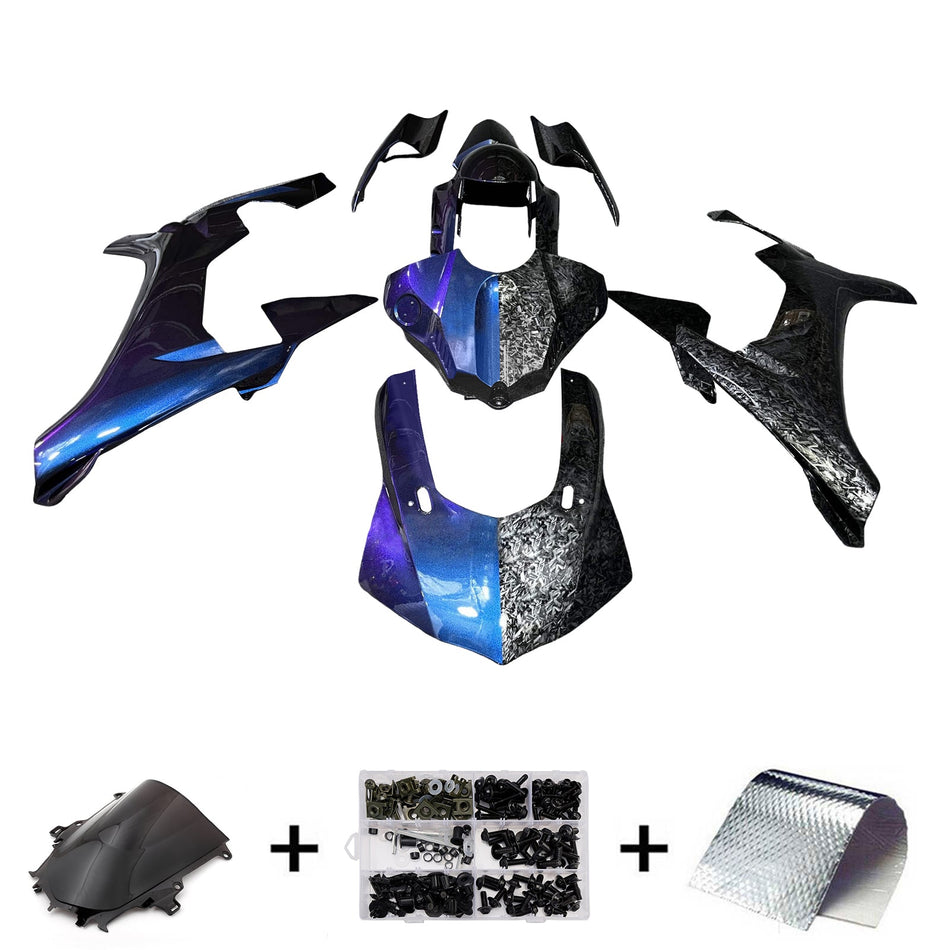 インジェクションフェアリングキット ボディワーク プラスチック ABS ヤマハ YZFR1 YZF-R1 2015-2019用