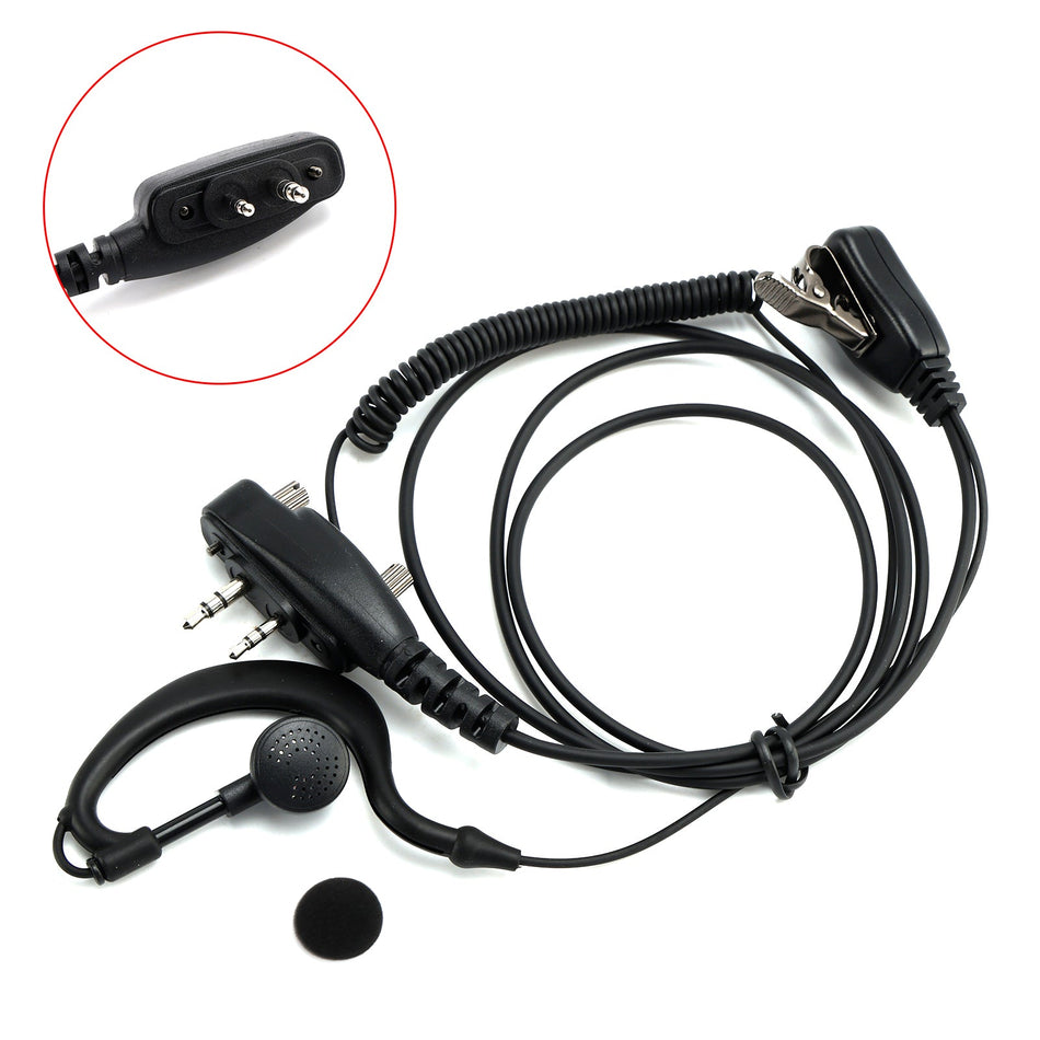 ICOM F1000-011 カーブ型イヤーフックヘッドセット（ICOM A16 IC-F3230 F4230D F1100 F2100D対応）
