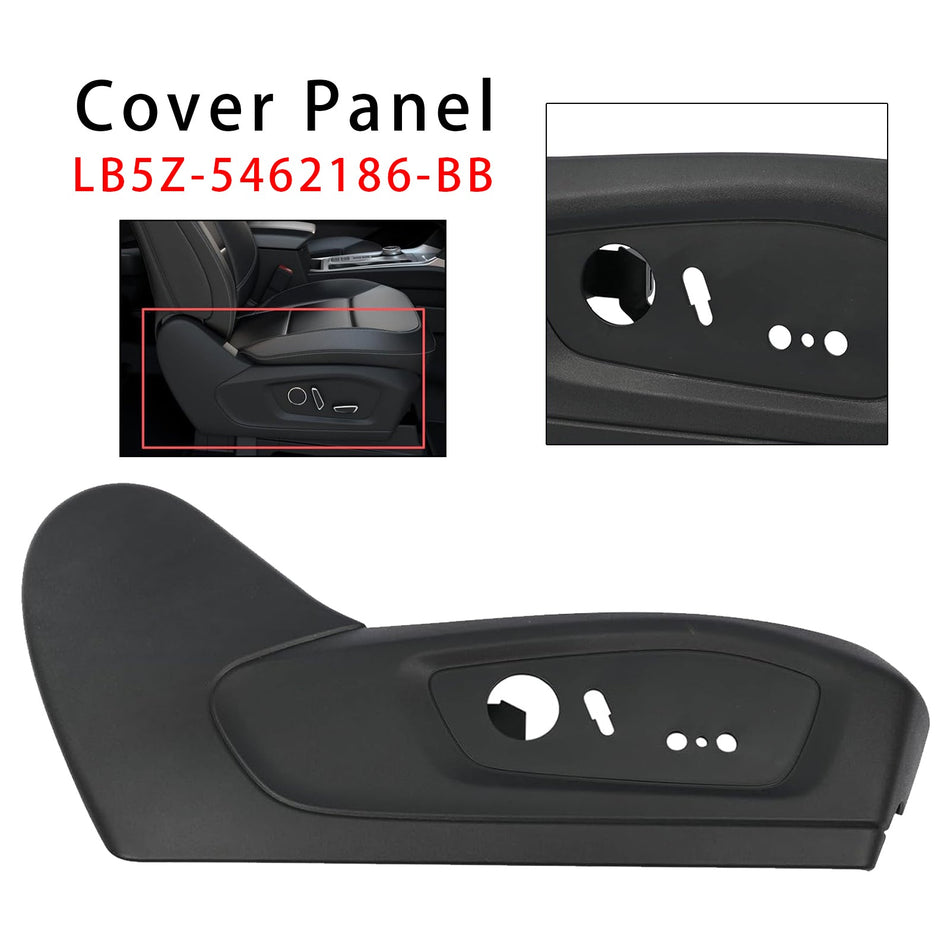 2020-2024年式フォードエクスプローラー用フロント右シートアウタースイッチトリムカバーパネル LB5Z-5462186-BB