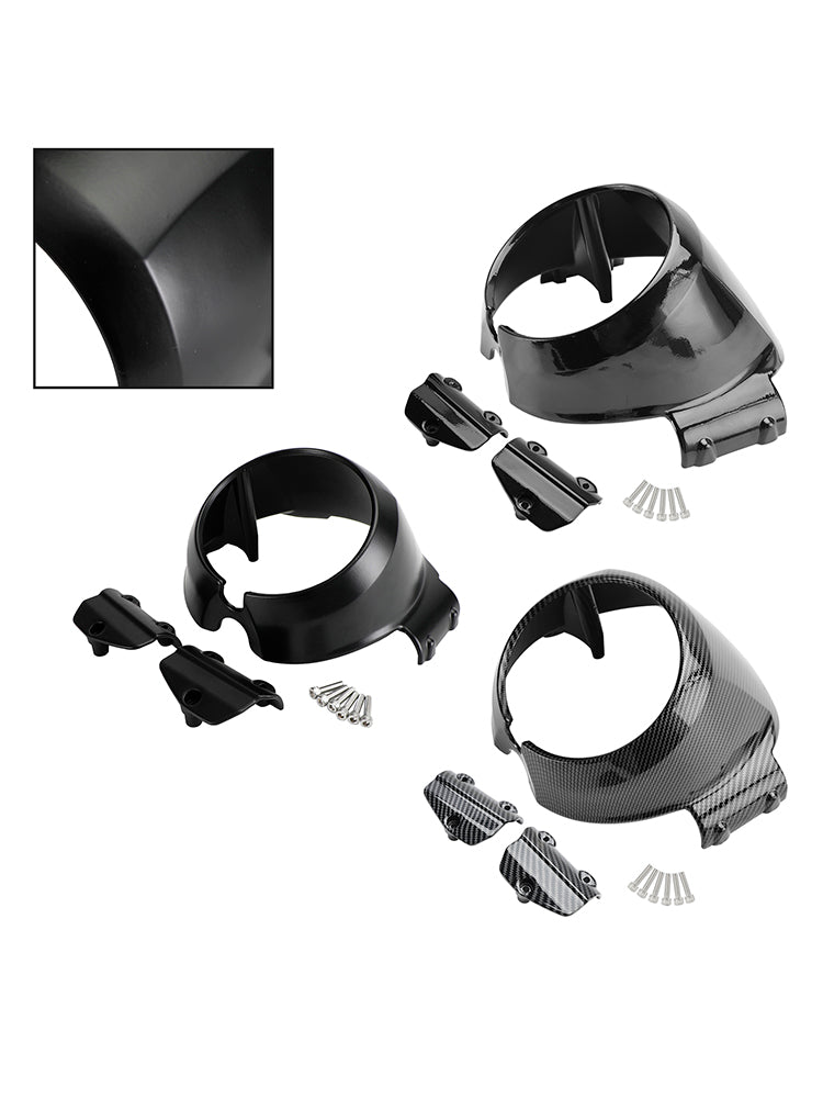 2015-2022 Indian Scout フロントガラスヘッドライトベゼルアッパーフェアリング