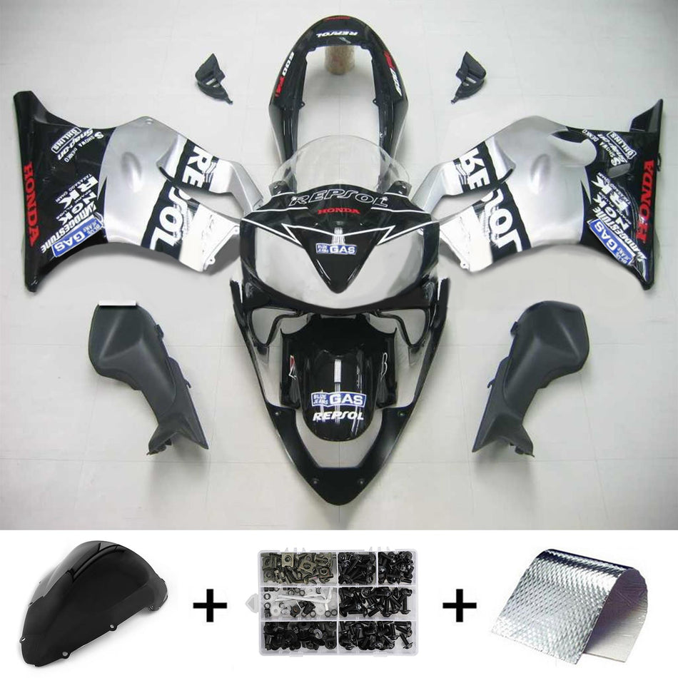 2004-2007 ホンダ CBR600 F4i Amotopart インジェクションフェアリングキット ボディワーク プラスチック ABS #113