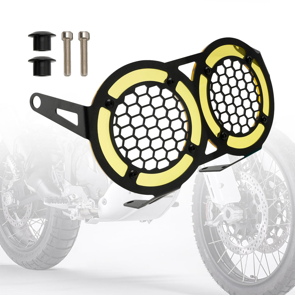 Ducati Desertx デザートX 2022-2023 ヘッドライトガード フロントランプ アクリルカバー
