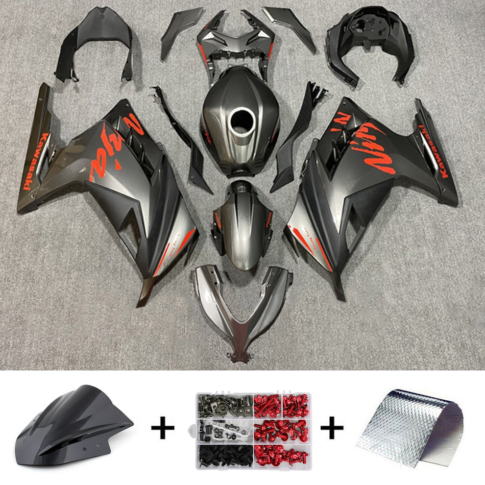 2013-2024 カワサキ EX300/Ninja300 インジェクションフェアリングキット ボディワーク プラスチック ABS