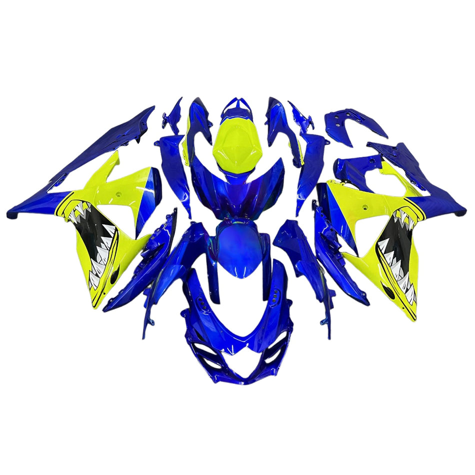 スズキ GSXR1000 2009-2016 K9用 インジェクションフェアリングキット ボディワーク プラスチック ABS