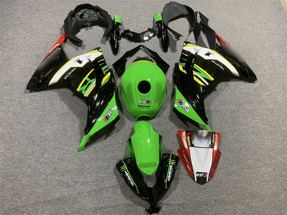 2013-2024 カワサキ EX300/Ninja300 インジェクションフェアリングキット ボディワーク プラスチック ABS