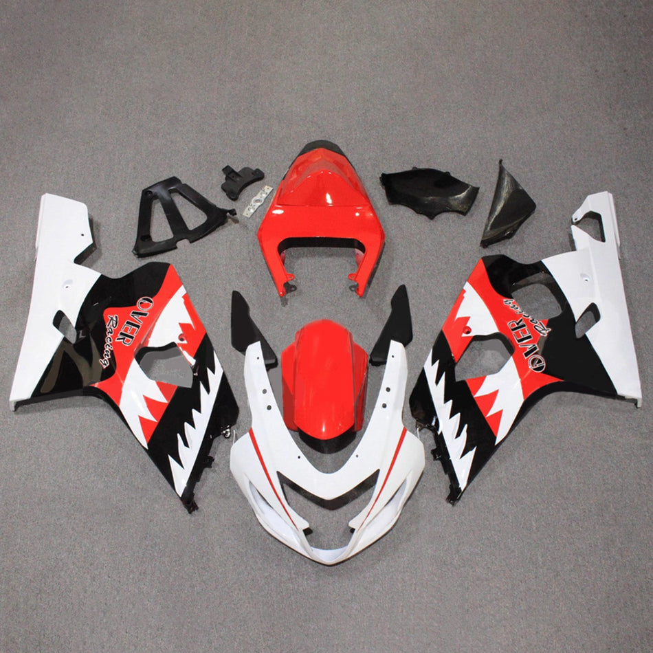 スズキ GSXR 600/750 2004-2005 K4 用 インジェクションフェアリングキット ボディワーク プラスチック ABS