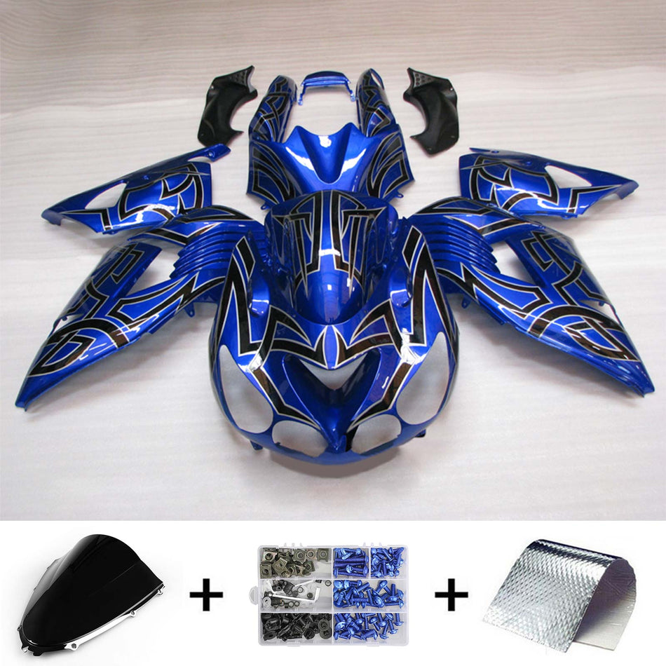 2006-2011 カワサキ ZX14R フェアリングキット ボディワーク プラスチック ABS