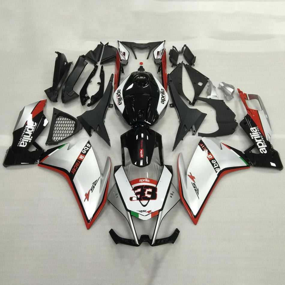 2012-2016 Aprilia RS4 125/50 Amotopart インジェクションフェアリングキット ボディワーク #107