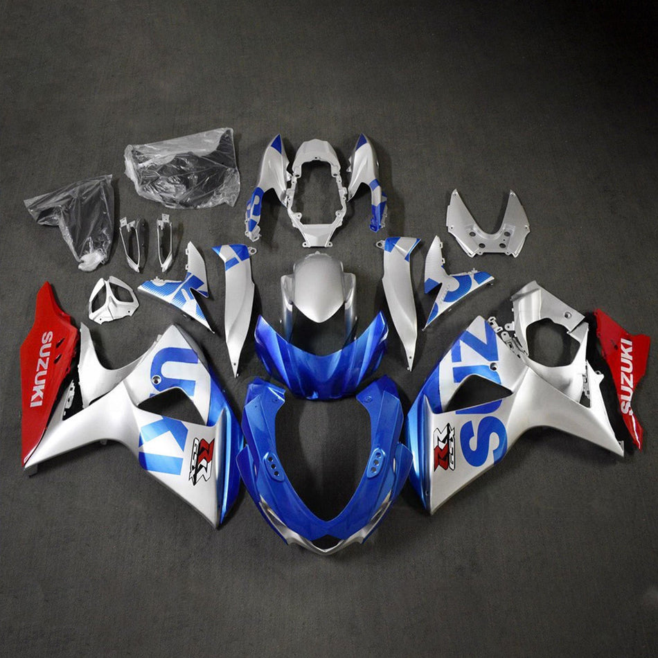 スズキ GSXR1000 2009-2016 K9用 インジェクションフェアリングキット ボディワーク プラスチック ABS