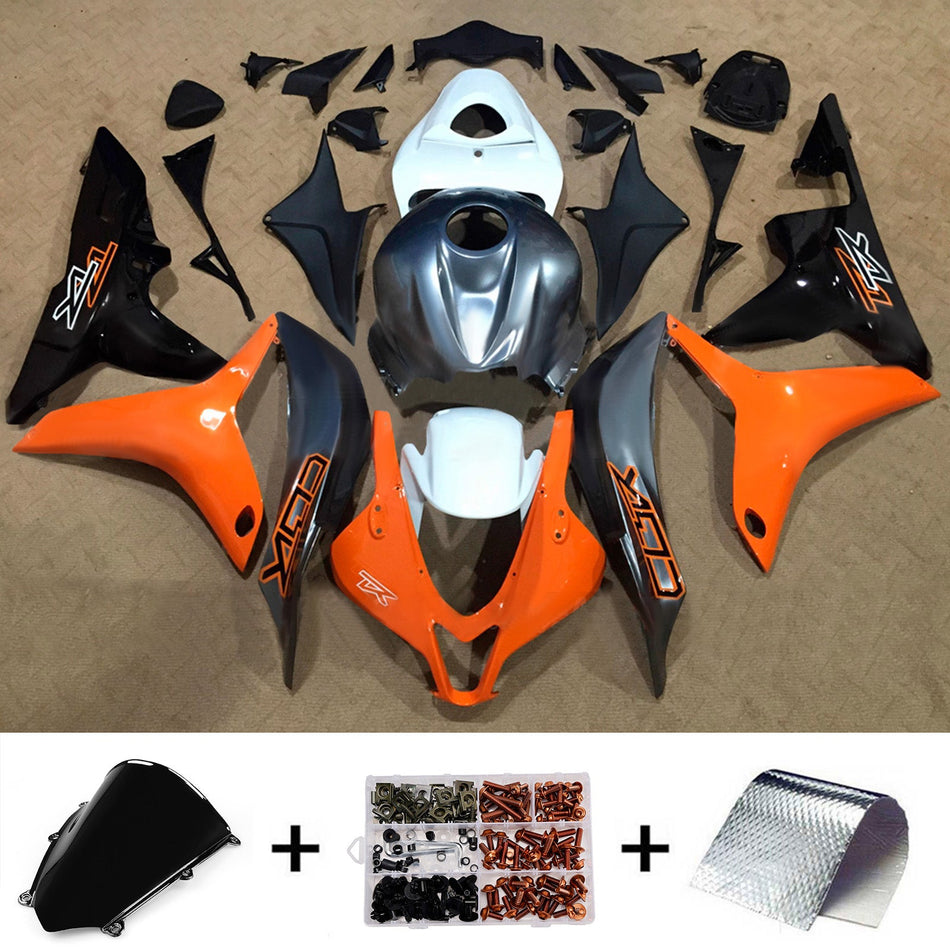 ホンダ CBR600RR 2007-2008 F5 用 ABS樹脂製インジェクションフェアリングキット