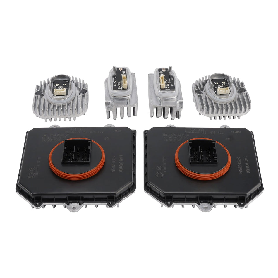 2016年3月～2019年12月 BMW 5&#39; G31 6PCS アダプティブ LED ヘッドライト ターンシグナル DRL モジュール 63117463515 7463515