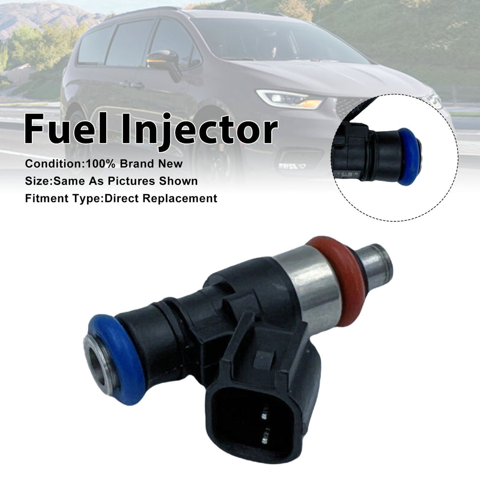 Ram 1500およびChrysler Voyager 2020-2021用燃料インジェクター1個 0280158662