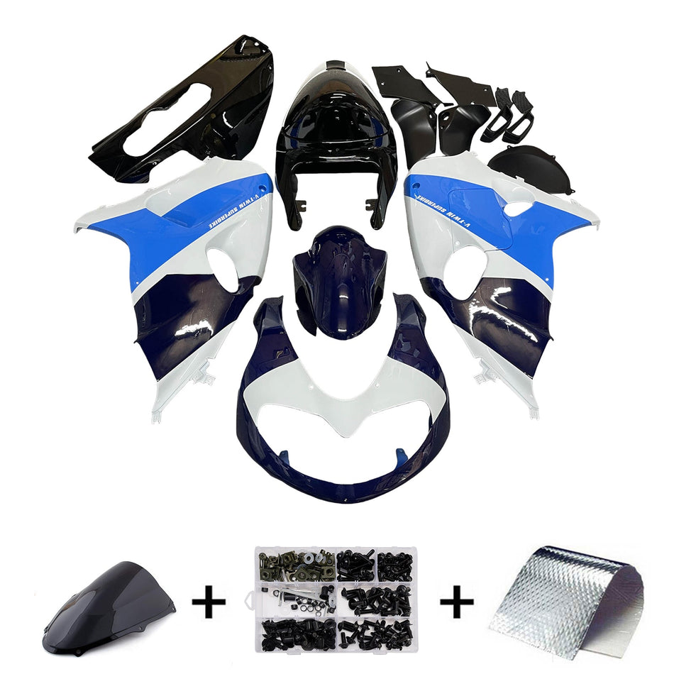 スズキ TL1000R 1998-2003用 インジェクションフェアリングキット ボディワーク プラスチック ABS