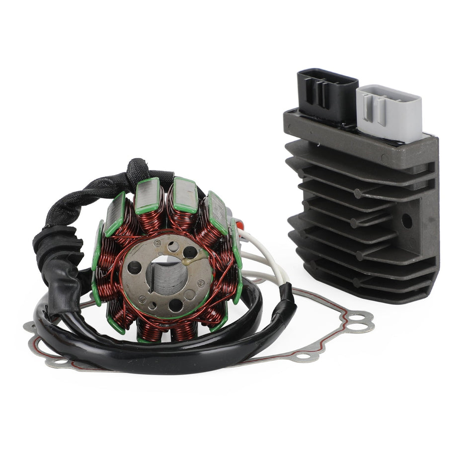 2011-2015 ヤマハ FZ8 FZ8-SA FAZER ABS マグネトステーター + レギュレーター + ガスケット 5VY-81410-00