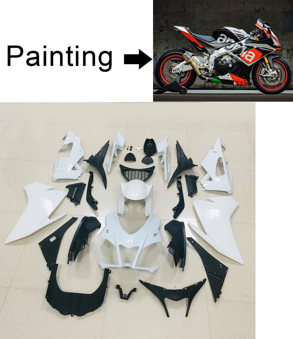2016-2020 Aprilia RSV4 1000 Amotopart インジェクションフェアリングキット ボディワーク プラスチック #102