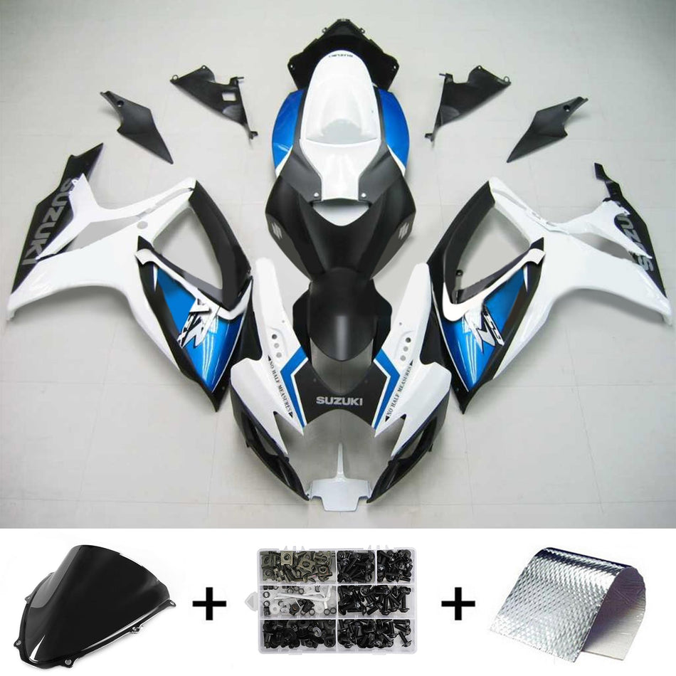 2006-2007 スズキ GSXR 600/750 K6 Amotopart インジェクションフェアリングキット ボディワーク プラスチック ABS #175