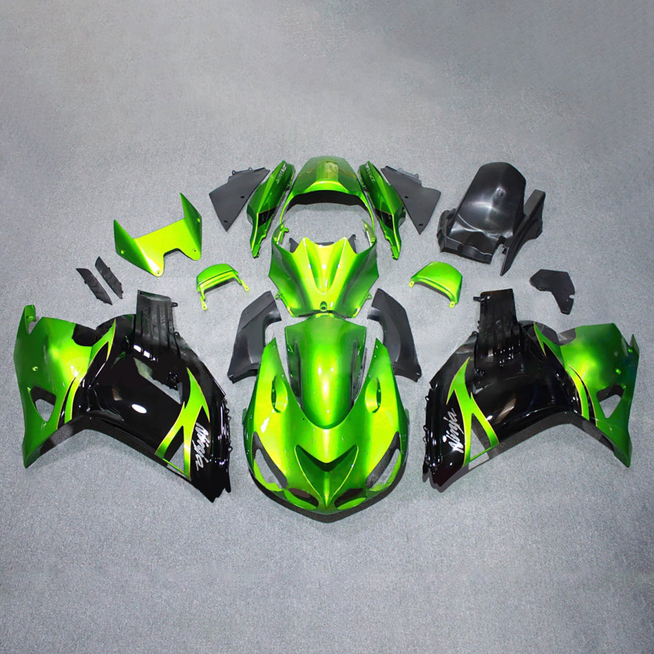 インジェクションフェアリングキット ボディワーク Kawasaki ZX14R ZZR1400 2012-2025 に適合