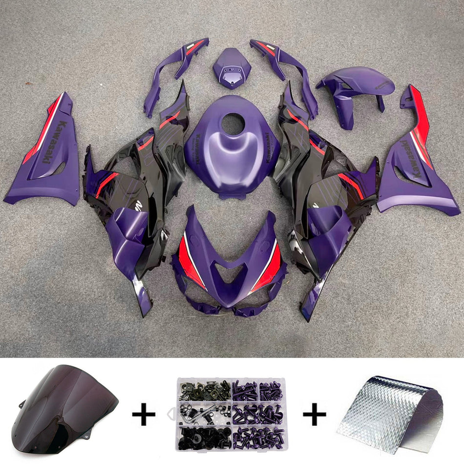 インジェクションフェアリングキット ボディワーク プラスチック ABS カワサキ ZX-6R 2024-2025 に適合