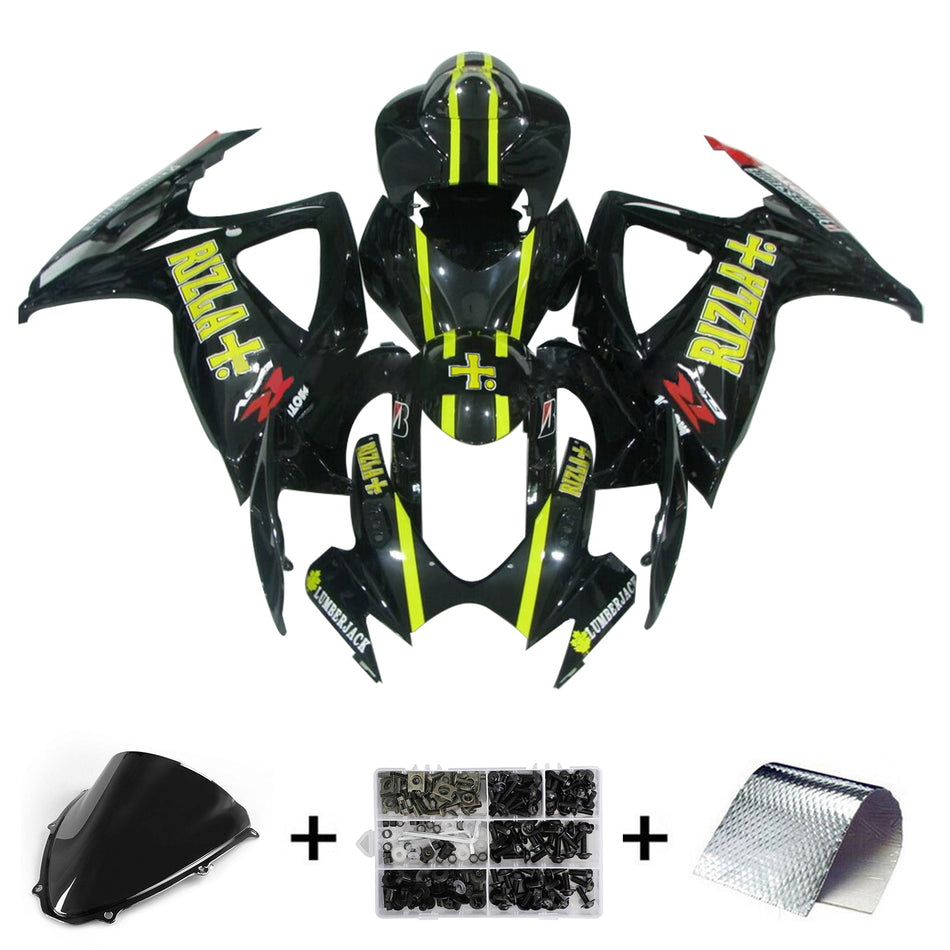 2006-2007 スズキ GSXR 600/750 K6 インジェクションフェアリングキット ボディワーク プラスチック ABS