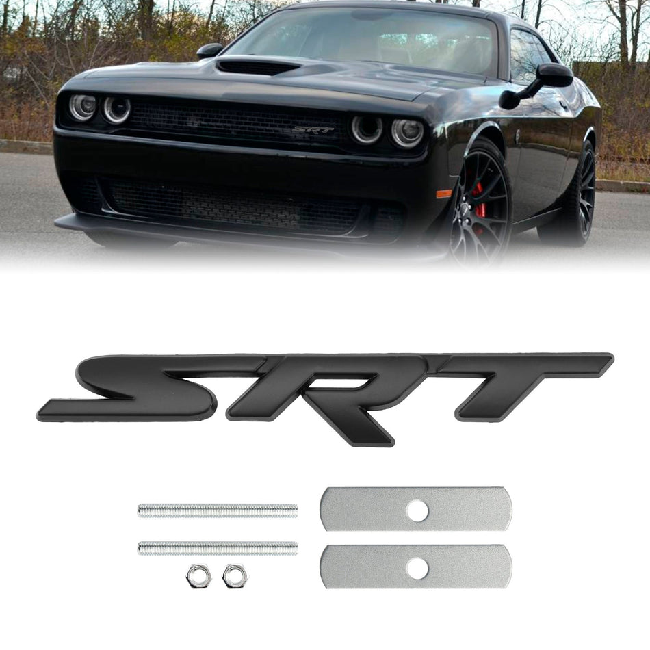 チャージャー チャレンジャー SRT用 ブラック フロントグリル SRT エンブレム デカール バッジ