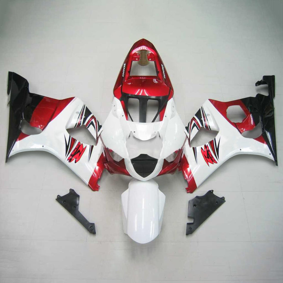 2003-2004 スズキ GSXR1000 K3 Amotopart インジェクションフェアリングキット ボディワーク プラスチック ABS #116