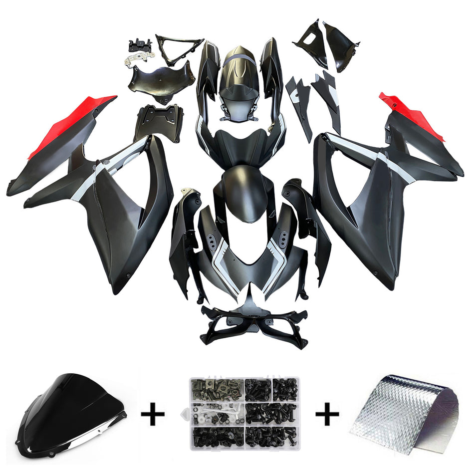 2008-2010 スズキ GSXR 600/750 K8 インジェクションフェアリングキット ボディワーク プラスチック ABS