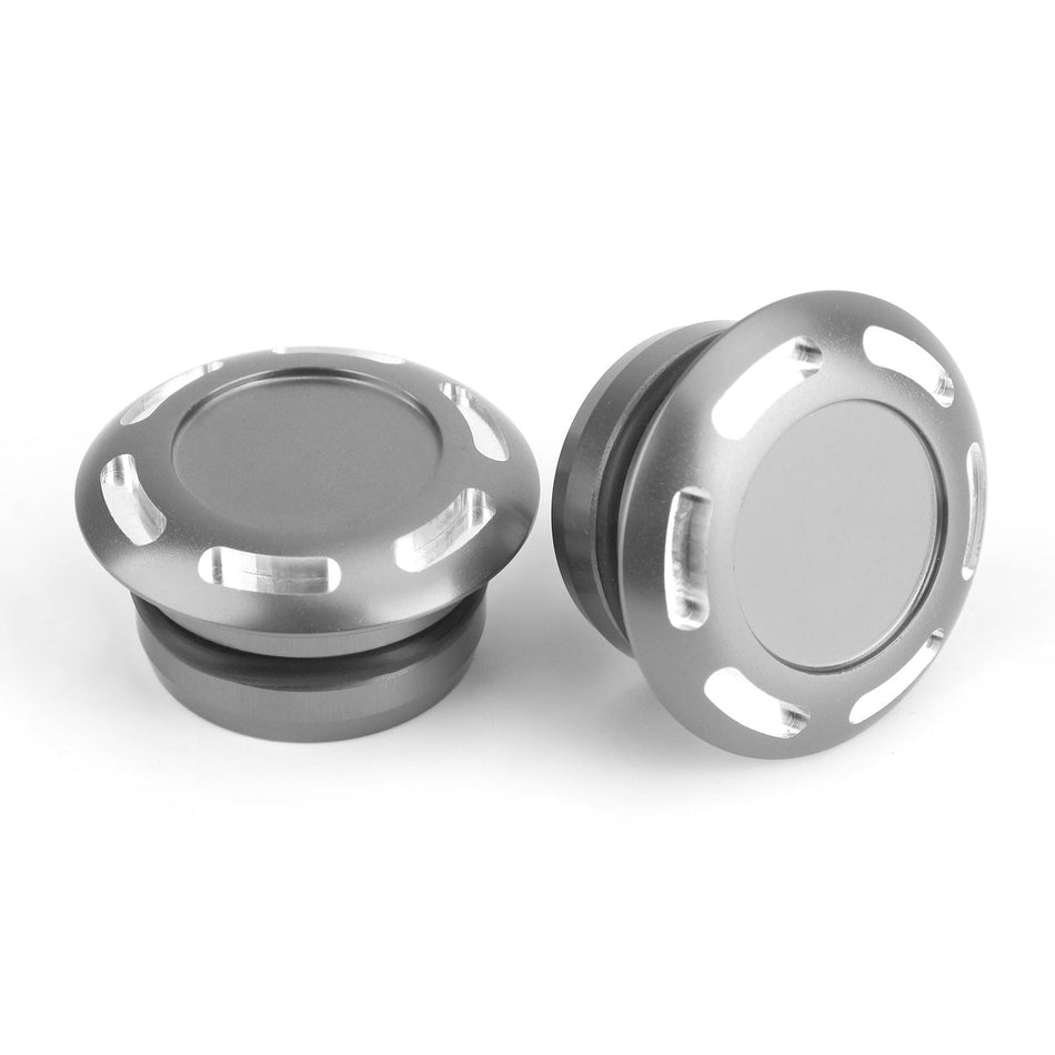 ヤマハ T700 テネレ 700 2019-2020 汎用用ビレットアルミフレームプラグキャップ 2個