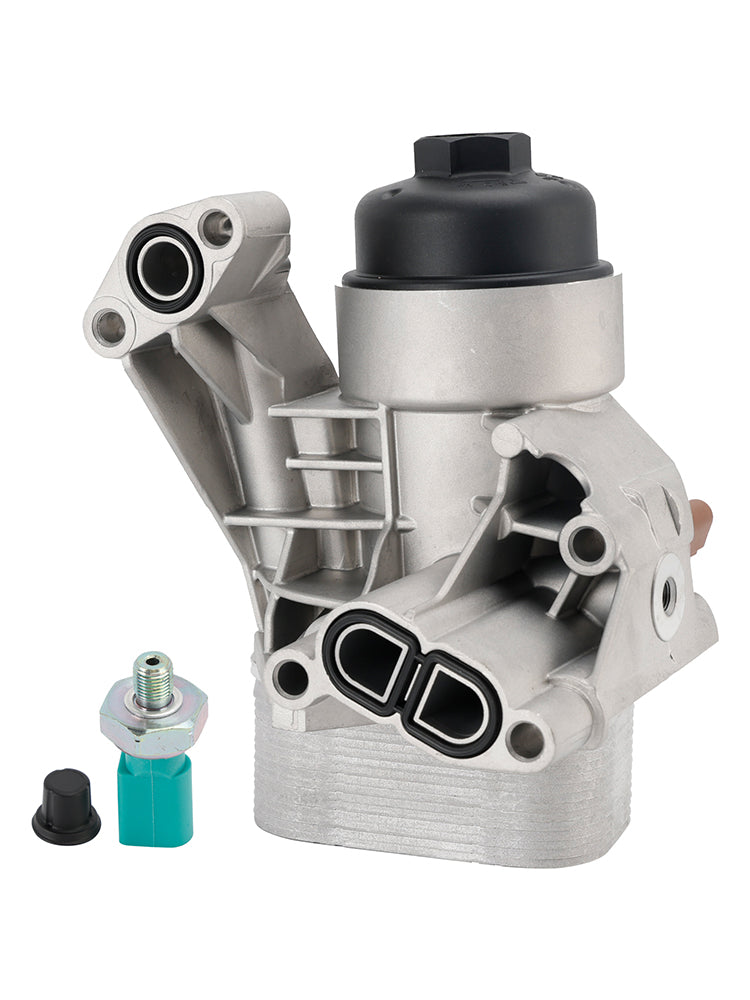 03N115389A オイルフィルターハウジング オイルクーラー Audi Seat Skoda VW 1.6 2.0 TDI用