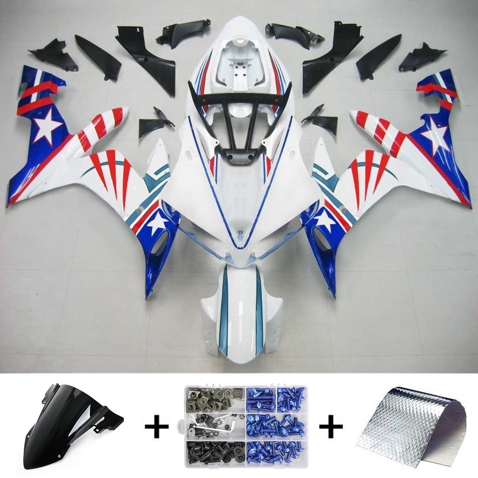 2004-2006 ヤマハ YZF 1000 R1 Amotopart インジェクションフェアリングキット ボディワーク プラスチック ABS #119
