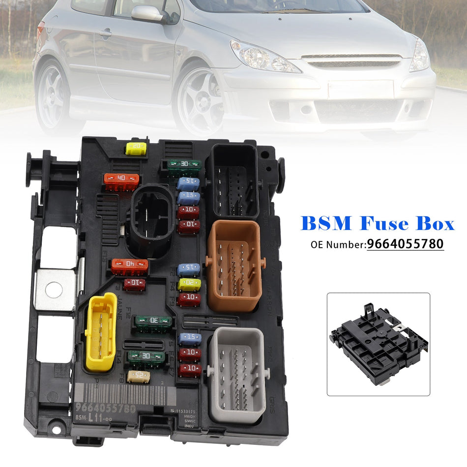 BSM L11 9664055780 ヒューズボックス プジョー 207 307 406 パートナー用