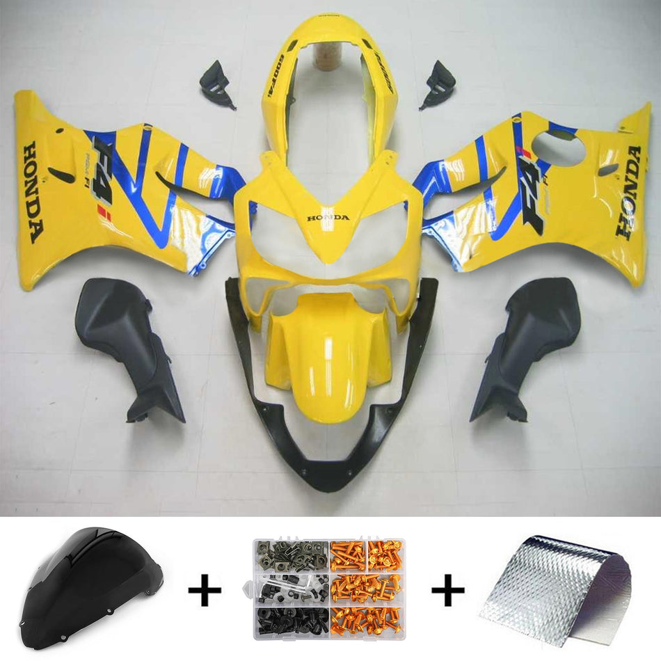 2004-2007 ホンダ CBR600 F4i Amotopart インジェクションフェアリングキット ボディワーク プラスチック ABS #121