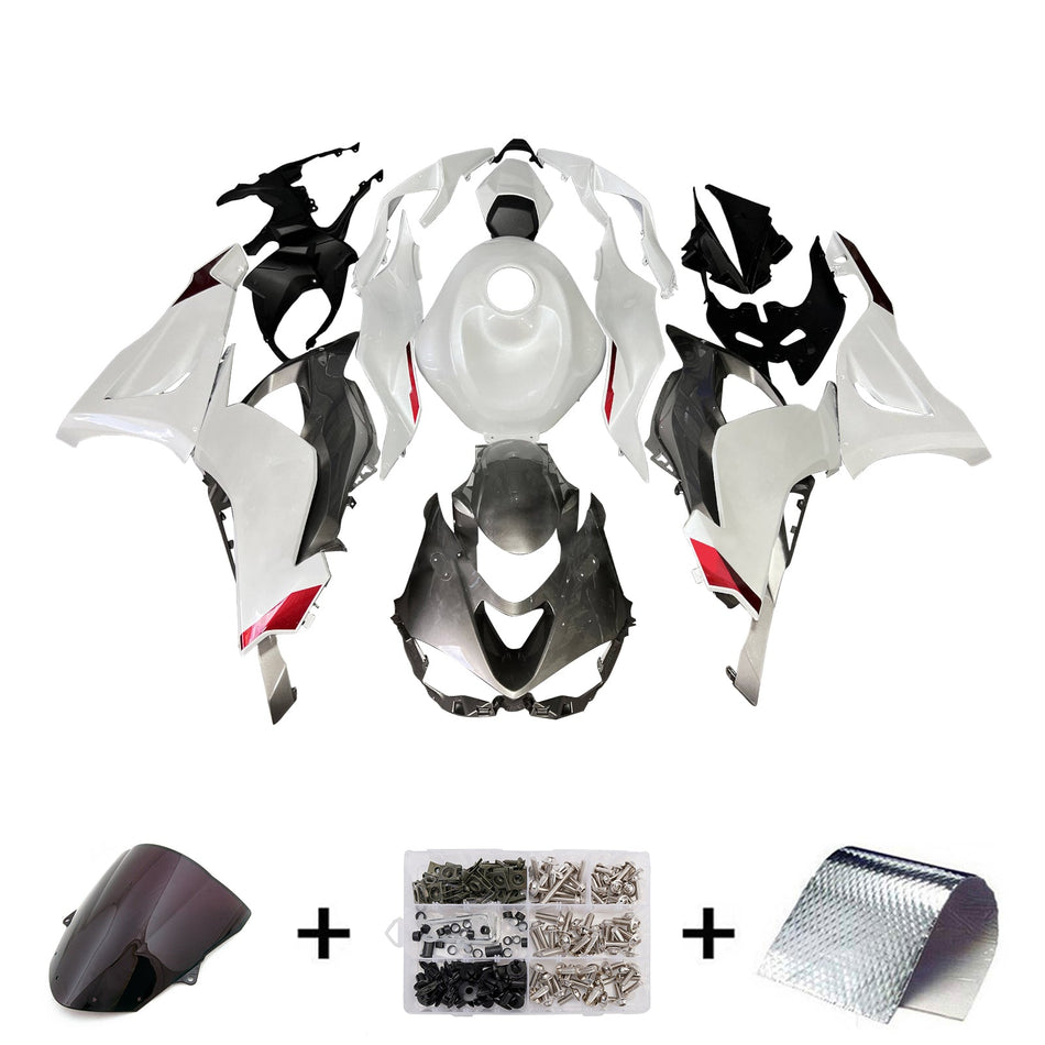 インジェクションフェアリングキット ボディワーク プラスチック ABS カワサキ ZX-6R 2024-2025 に適合