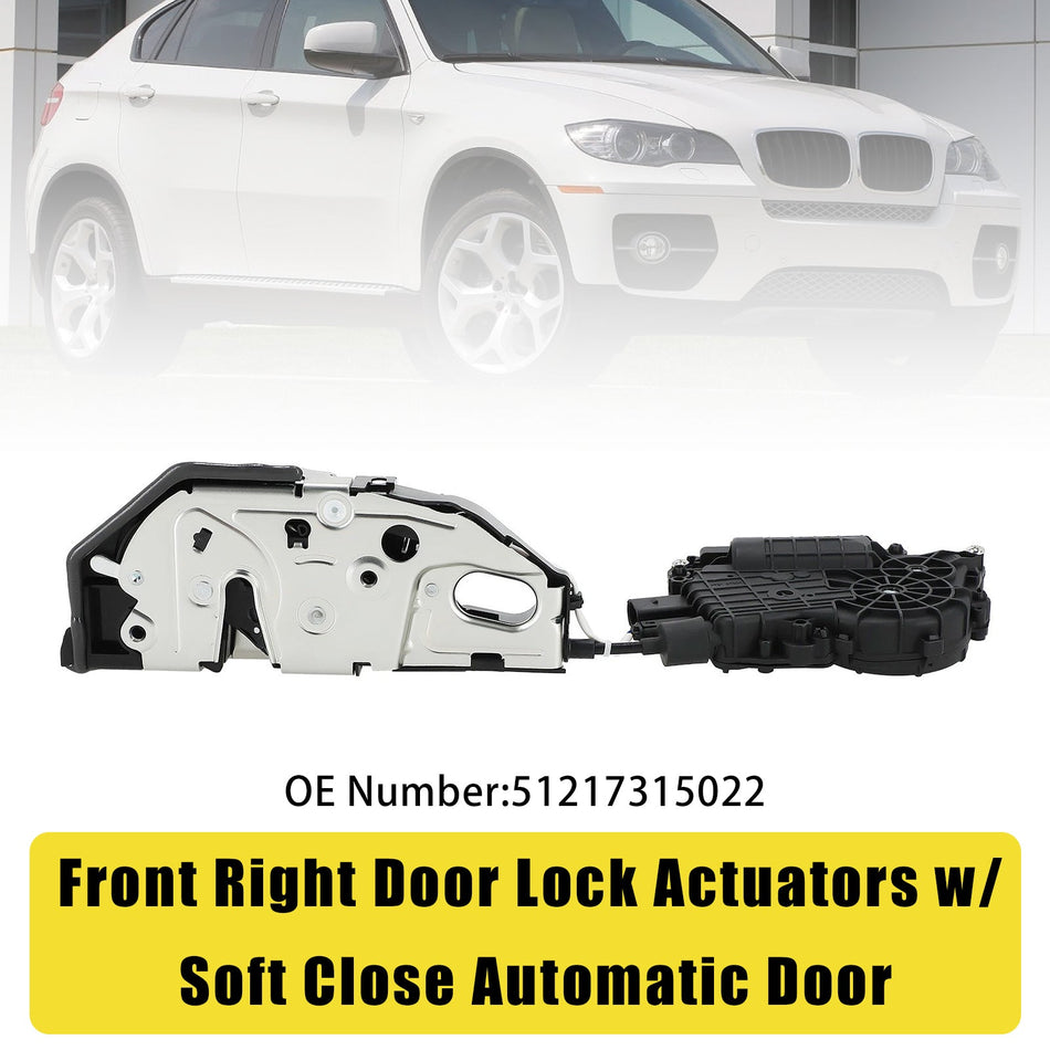BMW X5 E70 07-12、X6 E71 08-14用フロント右ドアロックアクチュエーター 51217315022