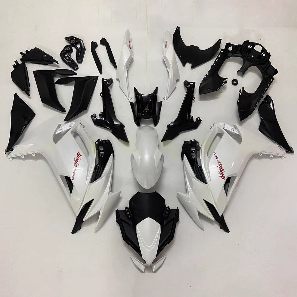 インジェクションフェアリングキット ボディワーク プラスチック ABS カワサキ ER-6F Ninja650R 2017-2019 に適合