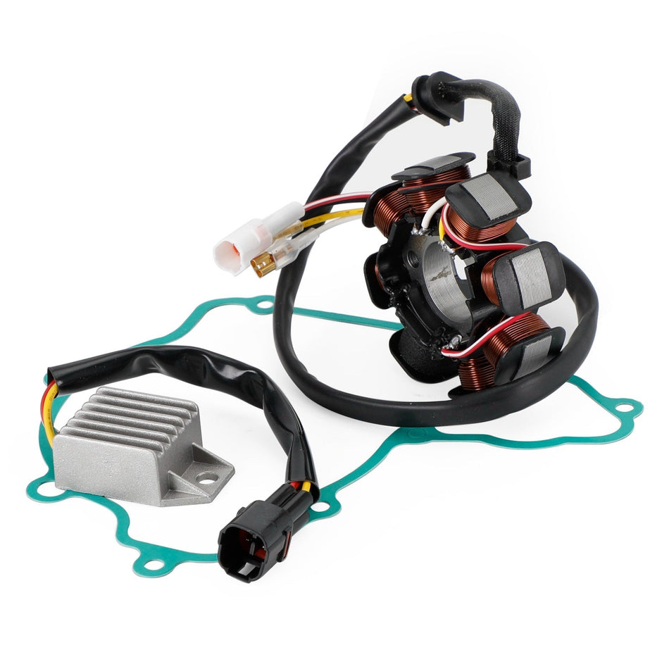 2006-2011 XC-F XCF-W EXC-F 250 マグネトステーター + 電圧整流器 + ガスケット