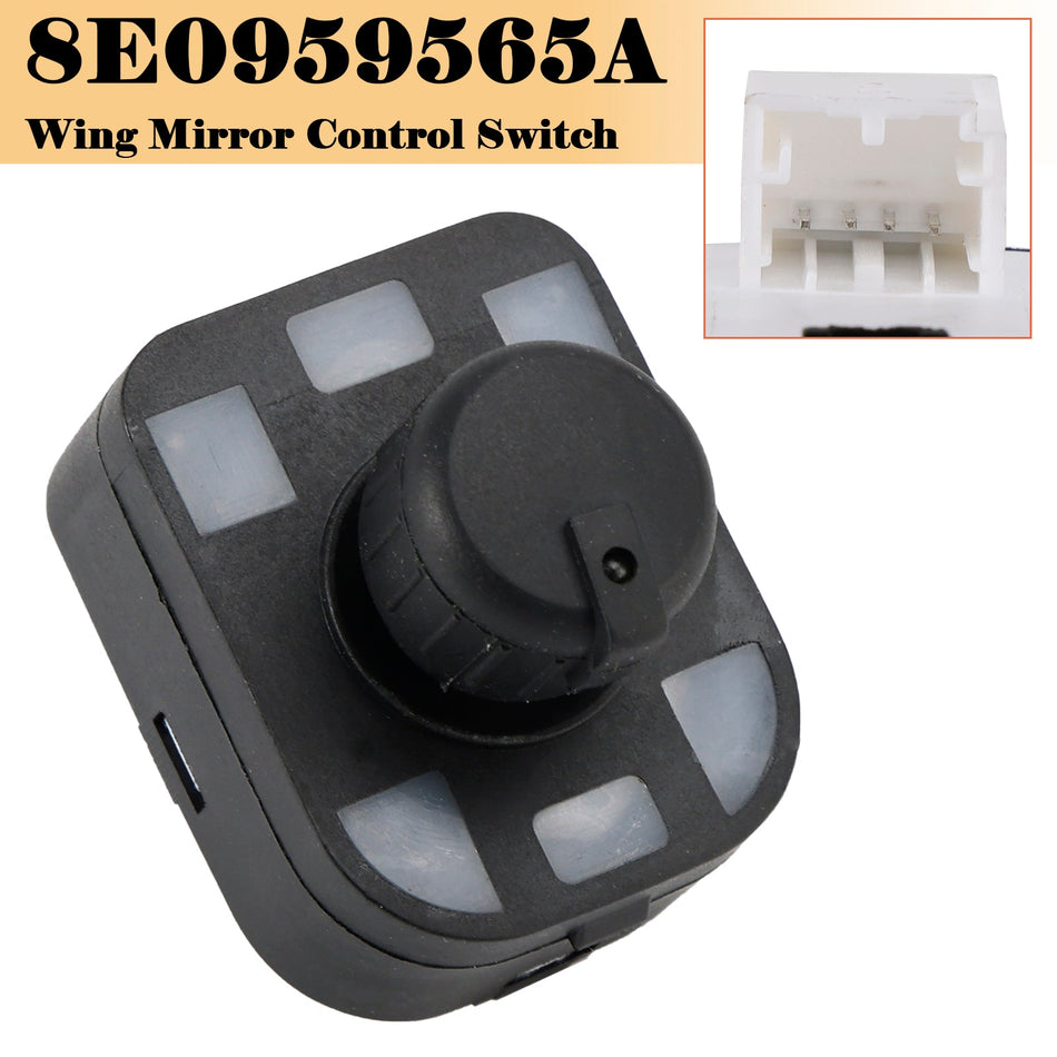 アウディ A1 A2 A3 A4 A6 A8 Q7 R8 TT用 ウィングミラーコントロールスイッチ 8E0959565A