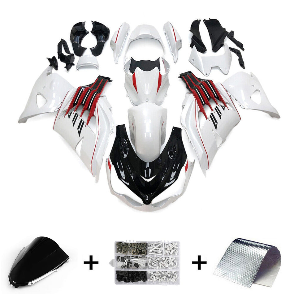2012-2022 カワサキ ZX14R ZZR1400 インジェクションフェアリングキット ボディワーク