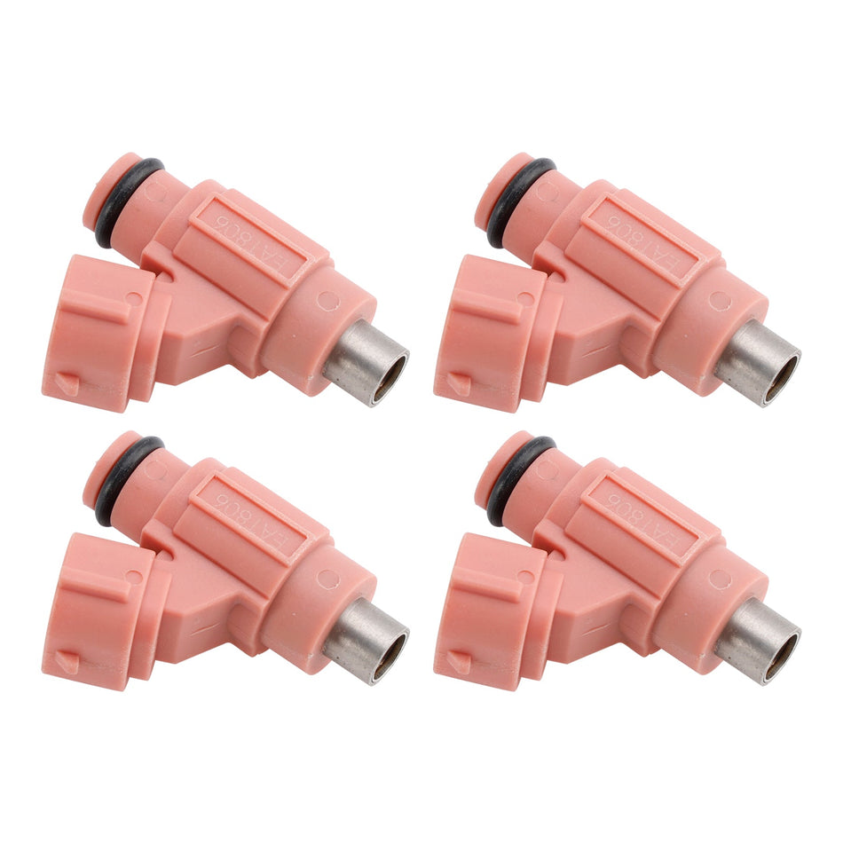 4PC 68V-13761-10-00 燃料インジェクター ヤマハ船外機 115HP F115JA F115LA 11-14用