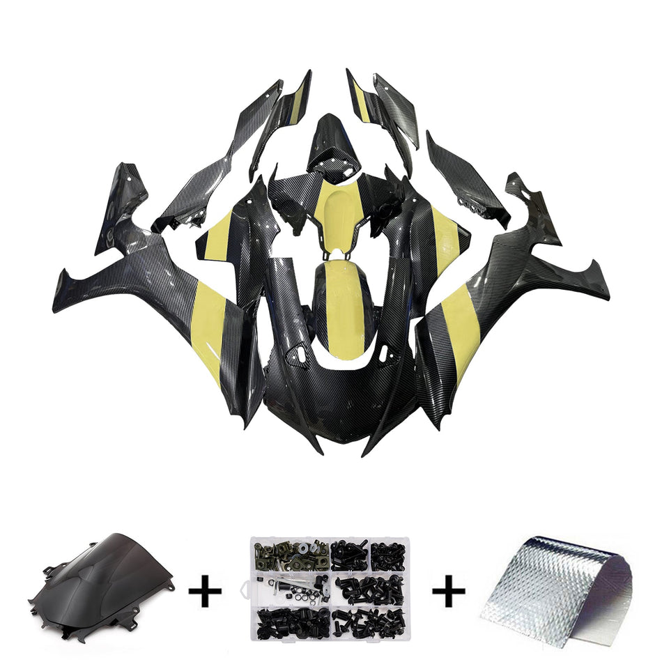 インジェクションフェアリングキット ボディワーク プラスチック ABS ヤマハ YZF-R1 2020-2025 に適合